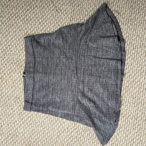 Banana Republic Gray Midi Skirt